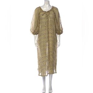 Paul & Joe SILK BLEND Long Sleeve Dress.
